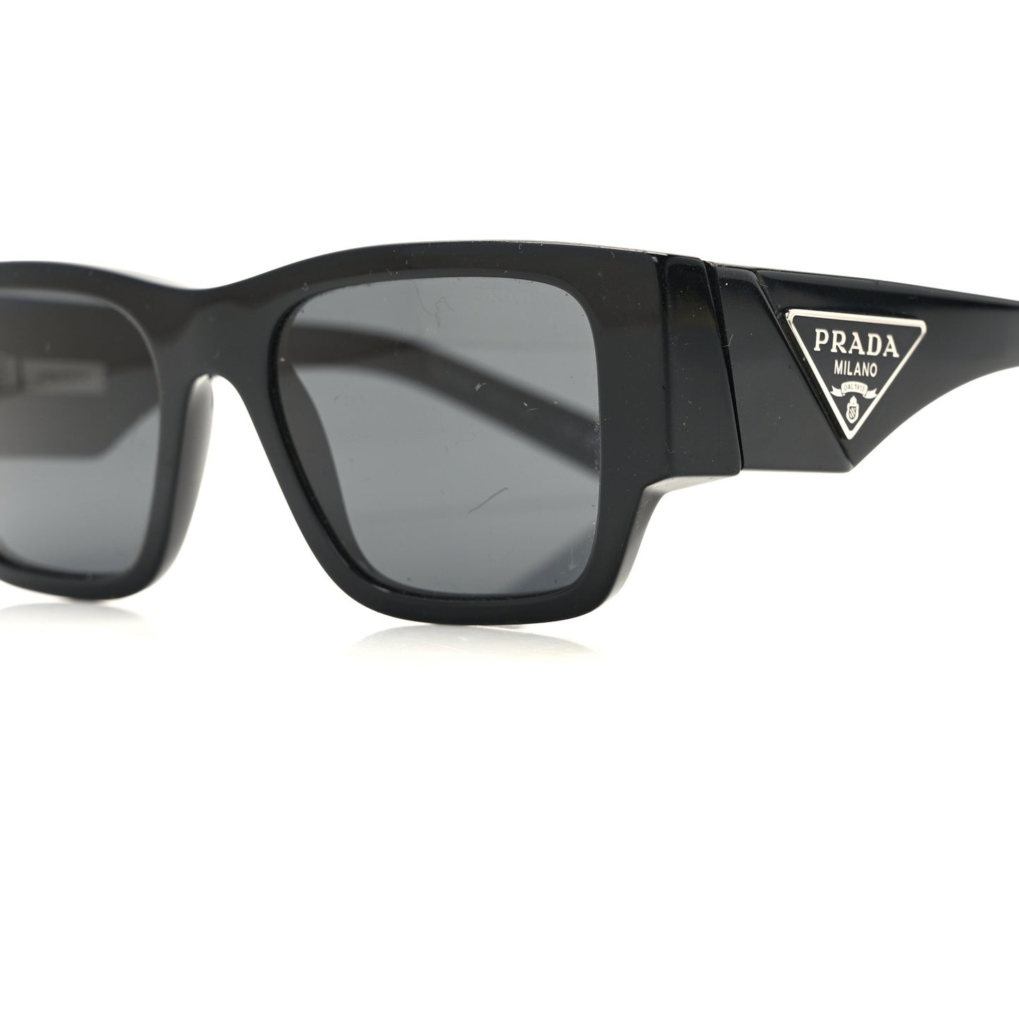 Acetate Symbole Sunglasses SPR 10Z Black