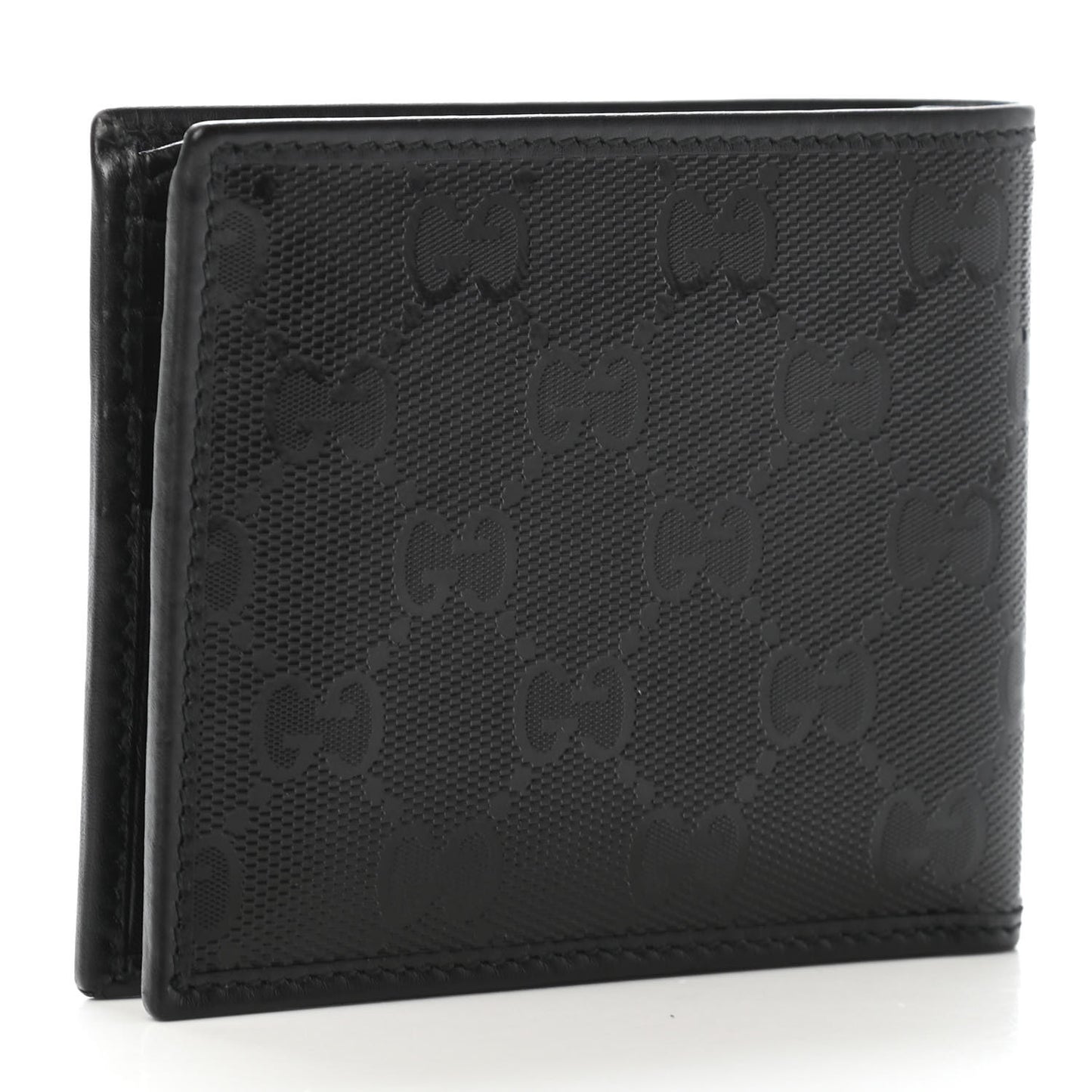 Imprime Monogram Bi-Fold Wallet Black