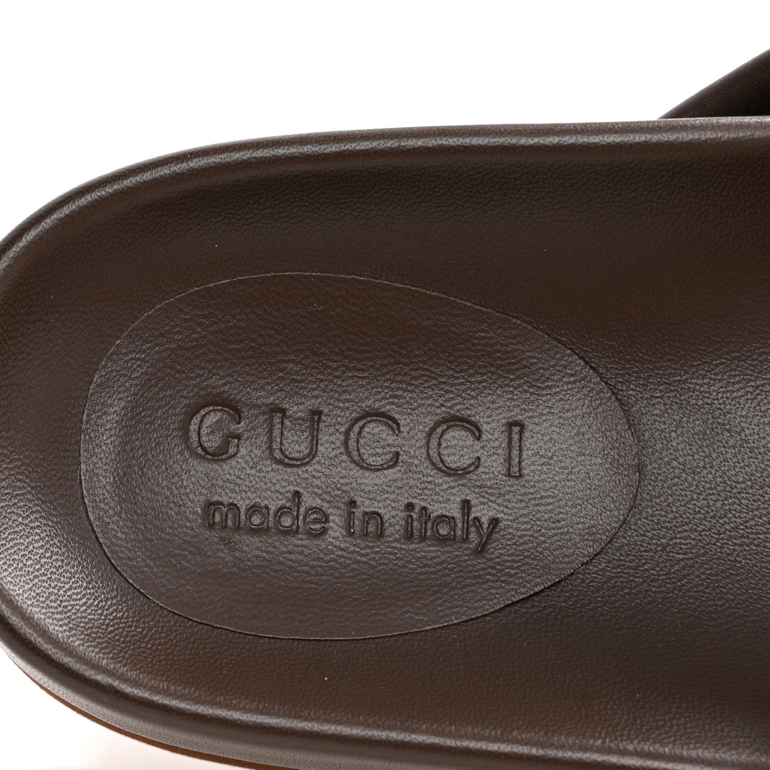 Gucci GG Supreme Monogram Miro Soft Calfskin Mens Horsebit Slippers 11 Beige Ebony New Acero 8 of 11