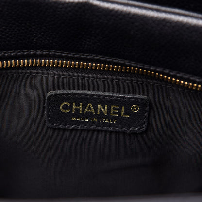 Chanel Caviar Quilted Petit Timeless Tote PTT Black 6 of 10