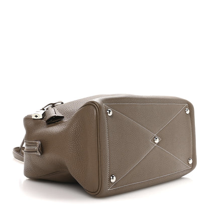Hermes Taurillon Clemence Victoria II 35 Etoupe 3 of 9
