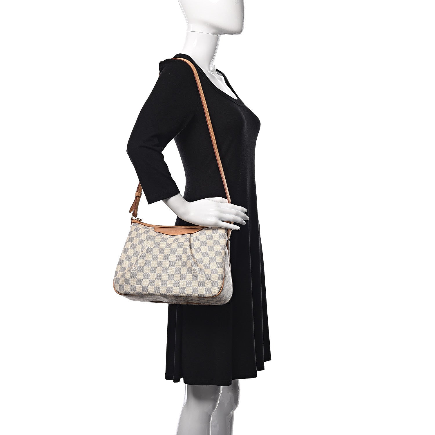 Louis Vuitton Damier Azur Siracusa PM 2 of 8