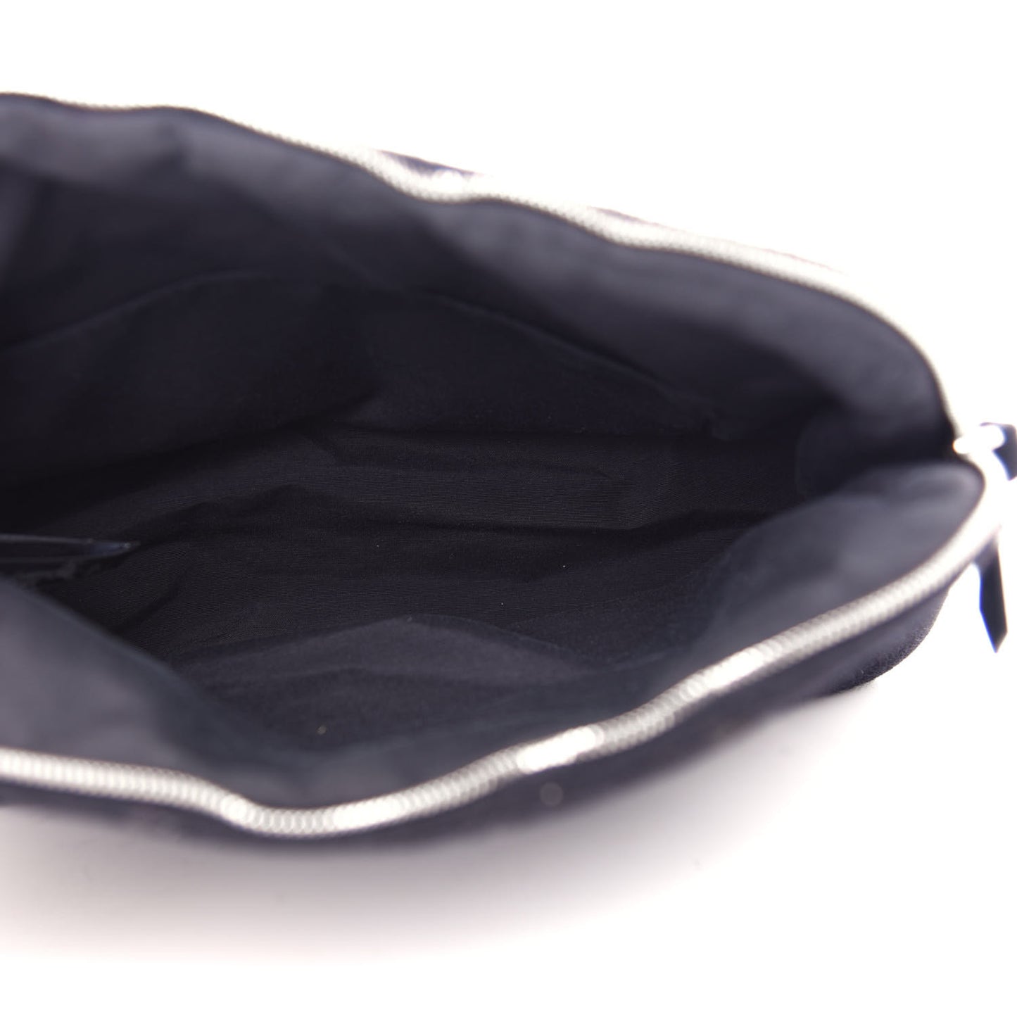 Wool Felt Bolide Travel Cosmetic Pouch Black