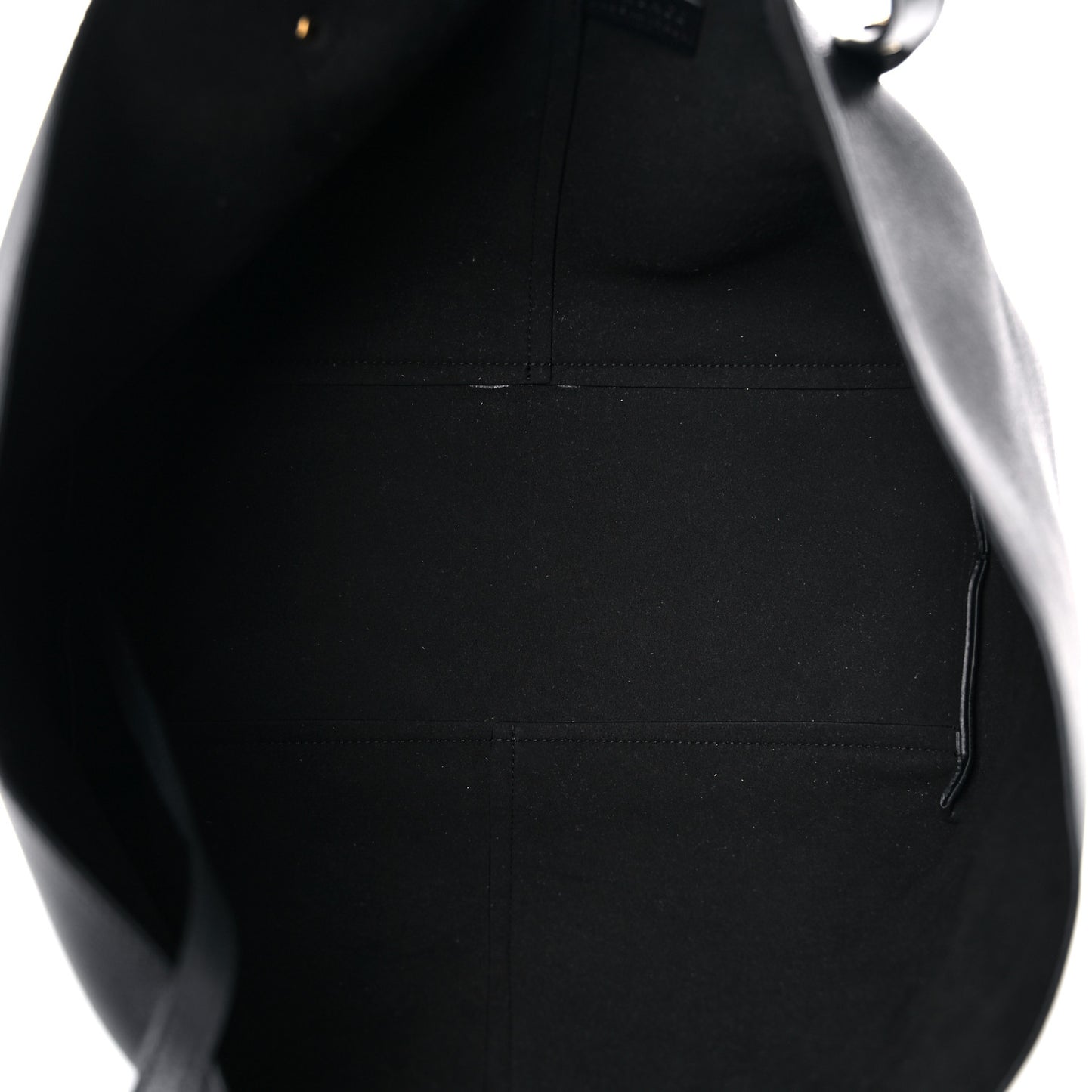 Calfskin Palazzo Tote Black