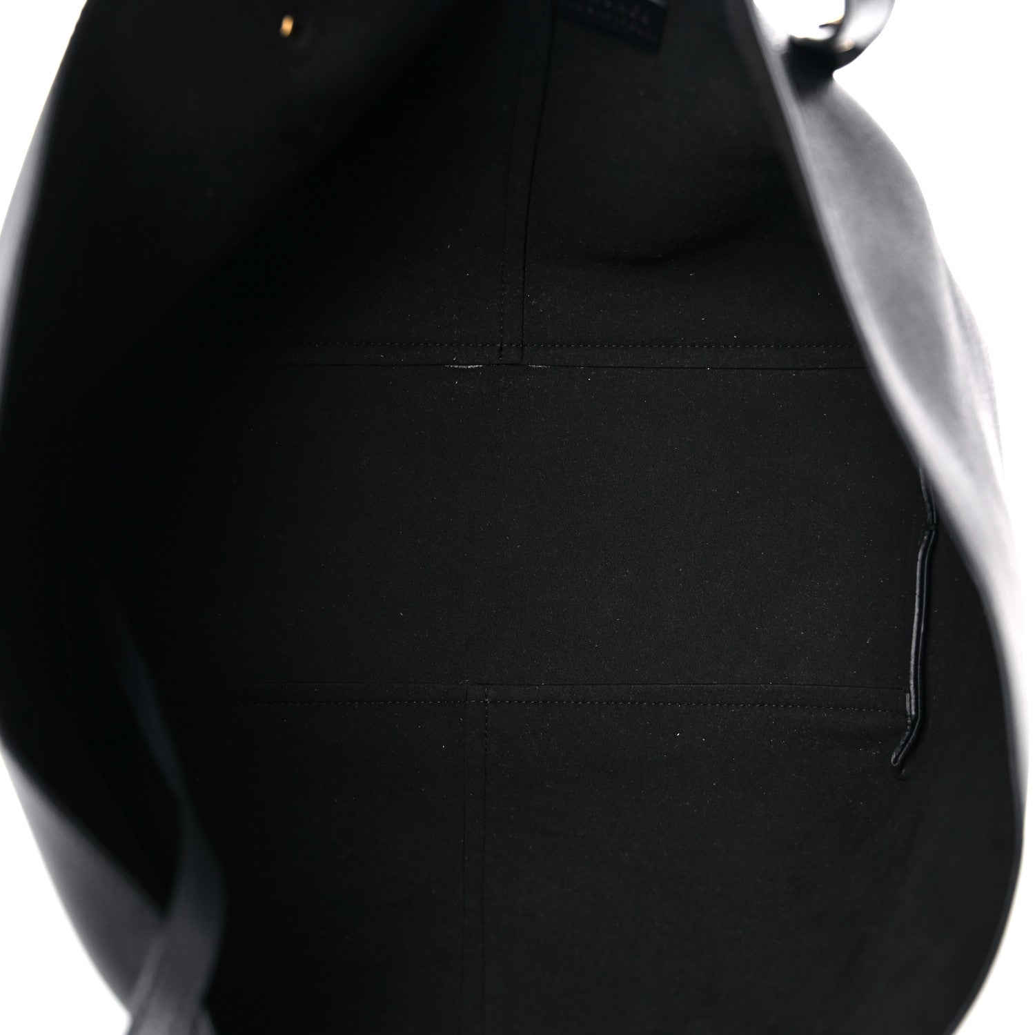 Versace Calfskin Palazzo Tote Black 6 of 13