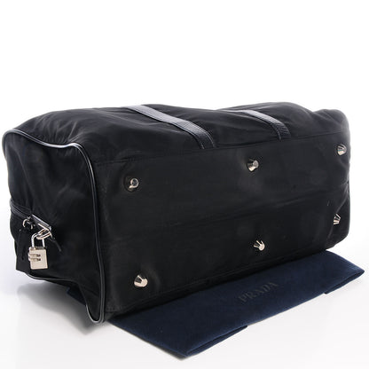 Prada Nylon Viaggio Duffle Black 4 of 10