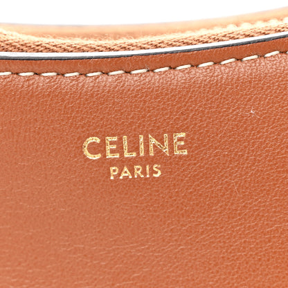 Celine Smooth Calfskin Medium Strap Ava Shoulder Bag Tan 6 of 11