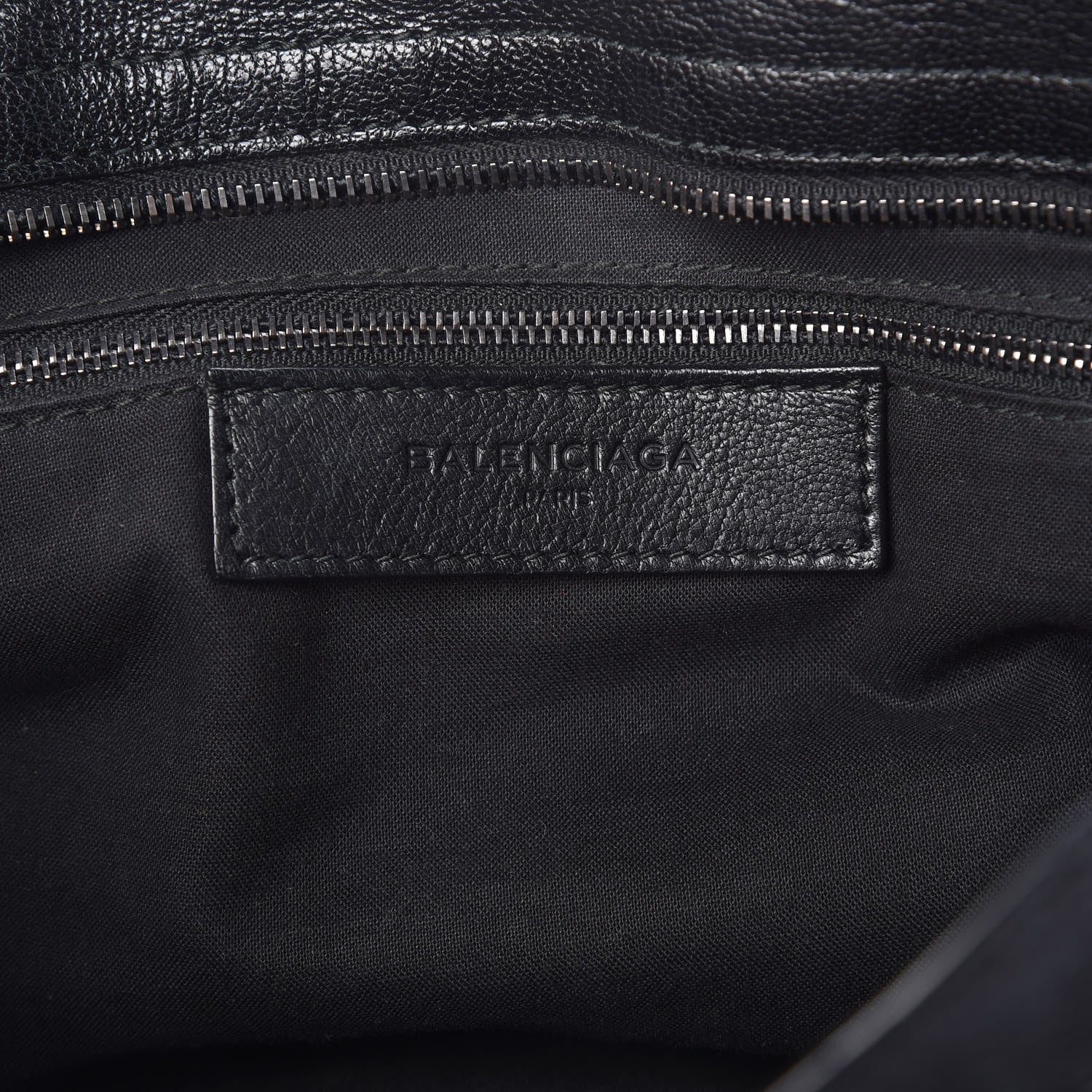 Balenciaga Chevre Iridescent Metallic Edge Hardware City Black 6 of 8
