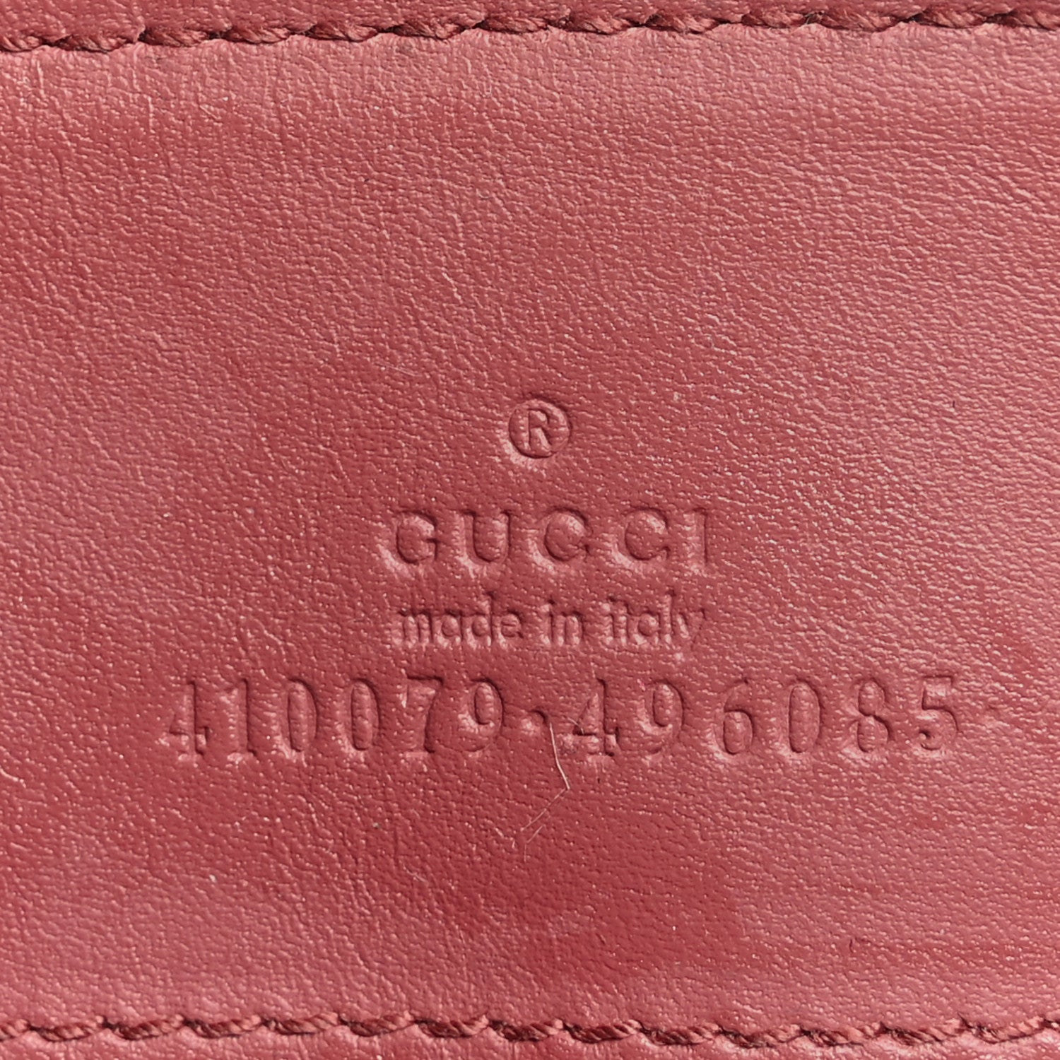Gucci GG Supreme Monogram Blooms Small Zip Pouch Beige Multicolor Dry Rose 6 of 7