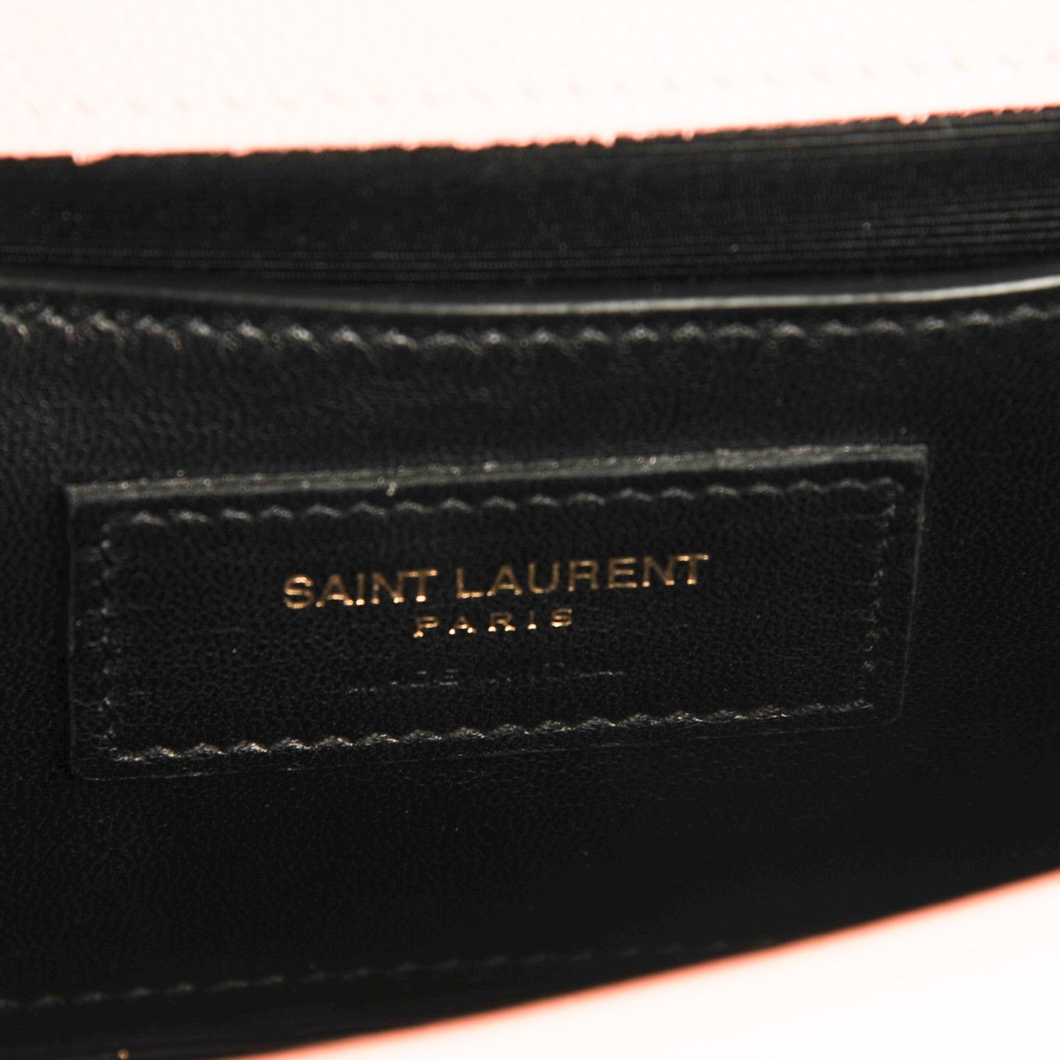 Saint Laurent Grain De Poudre Small Classic Monogram Satchel Pale Pink 7 of 8