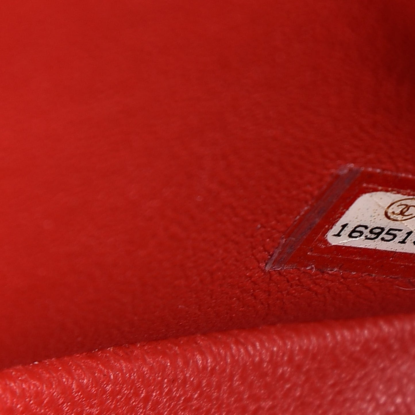 Lambskin Quilted Jumbo Double Flap Red