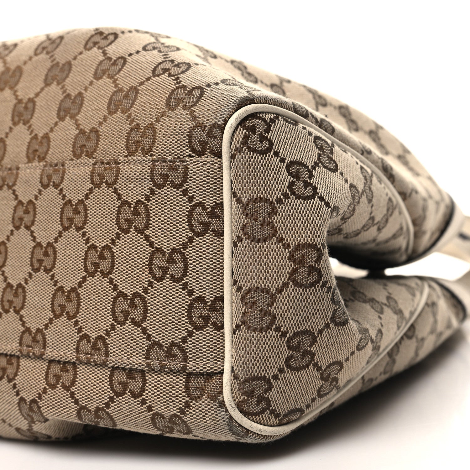 Gucci Monogram Shoulder Bag White 10 of 13