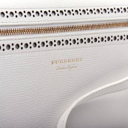 Burberry Grainy Calfskin Broguing Tassel Small Macken Crossbody Bag Chalk White 13 of 13