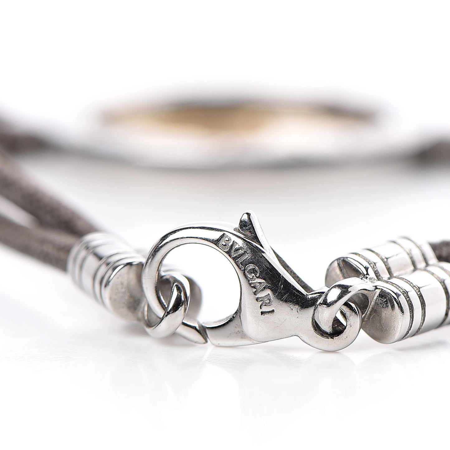 Stainless Steel 18K Yellow Gold Tondo Heart Bracelet