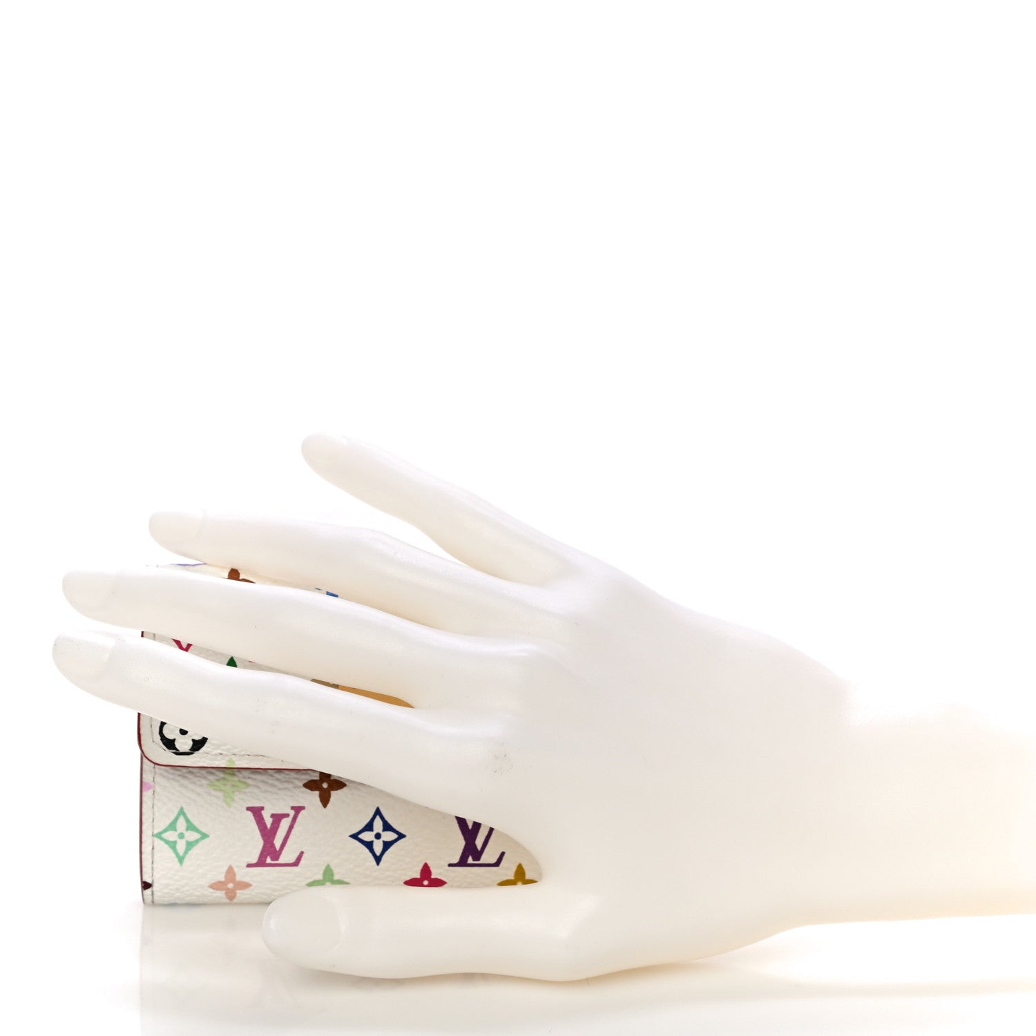 Louis Vuitton Monogram Multicolor Business Card Holder White 2 of 10