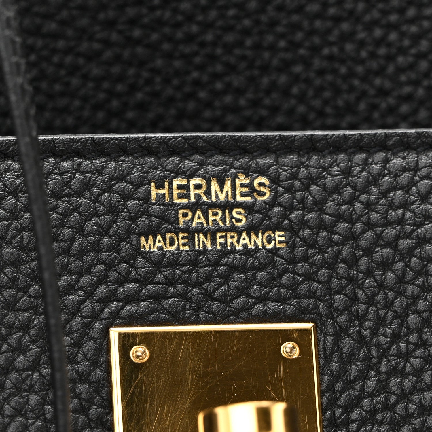 Hermes Togo Birkin 40 Black 6 of 14