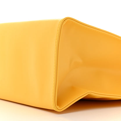 Telfar Vegan Leather Medium Shopping Bag Yellow 10 of 10