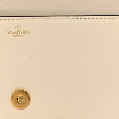 Valentino Garavani Calfskin Vlogo Loco Shoulder Bag Light Ivory 14 of 16