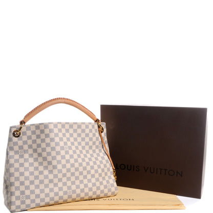 Louis Vuitton Damier Azur Artsy MM 6 of 9