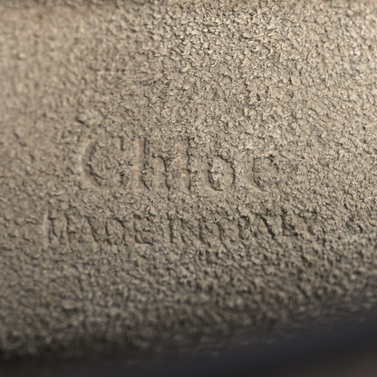 Chloe Calfskin Suede Small Nile Bracelet Bag Motty Grey 6 of 12