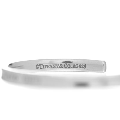 Tiffany Sterling Silver Narrow 1837 Cuff Bracelet 4 of 4