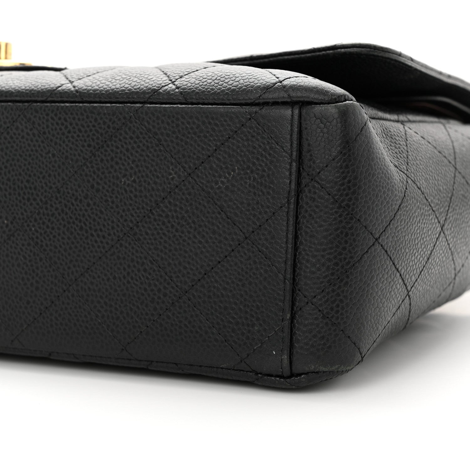Chanel Caviar Quilted Maxi Double Flap Black 8 of 22