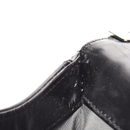 Chanel Glazed Calfskin Large Boy Flap Black 9 of 13