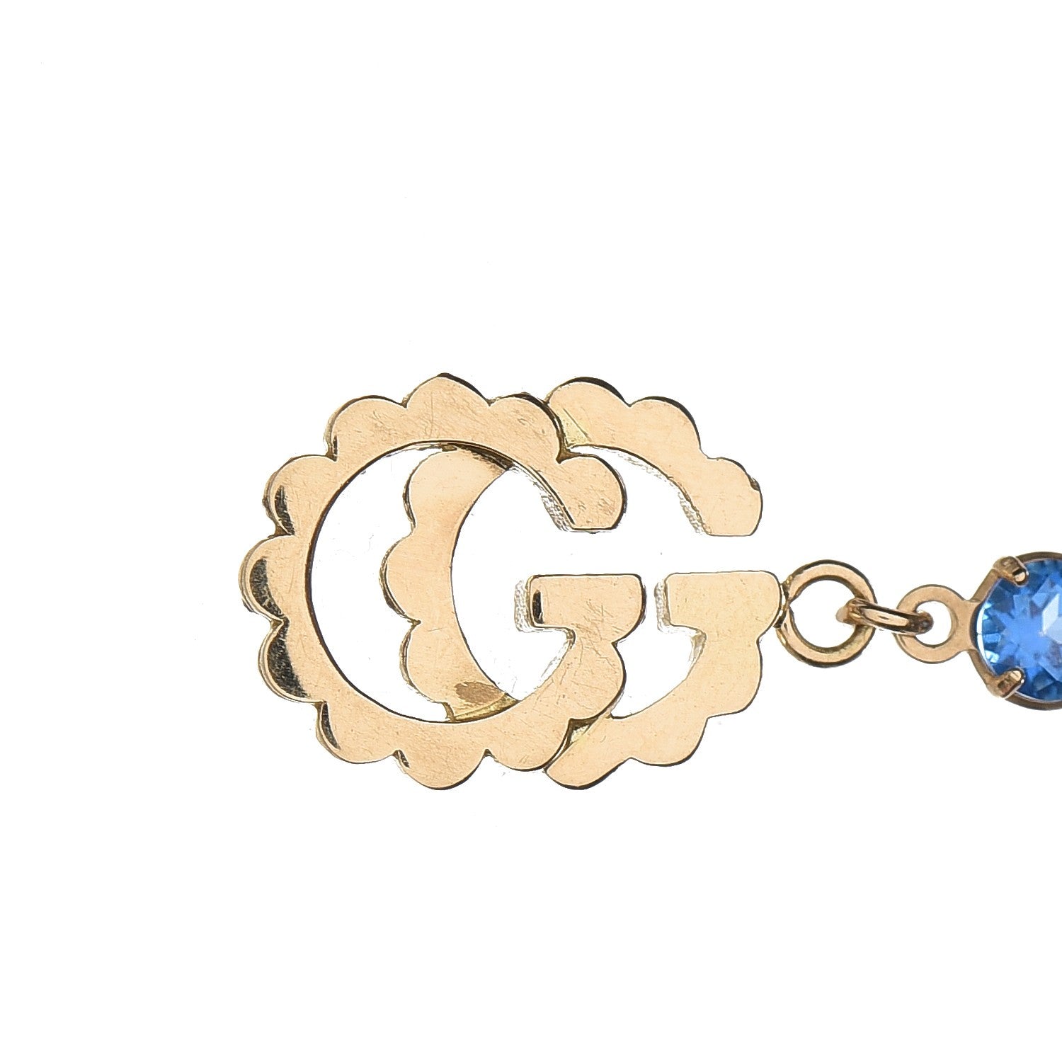 Gucci 18K Yellow Gold Double G Bracelet Multicolor 3 of 4