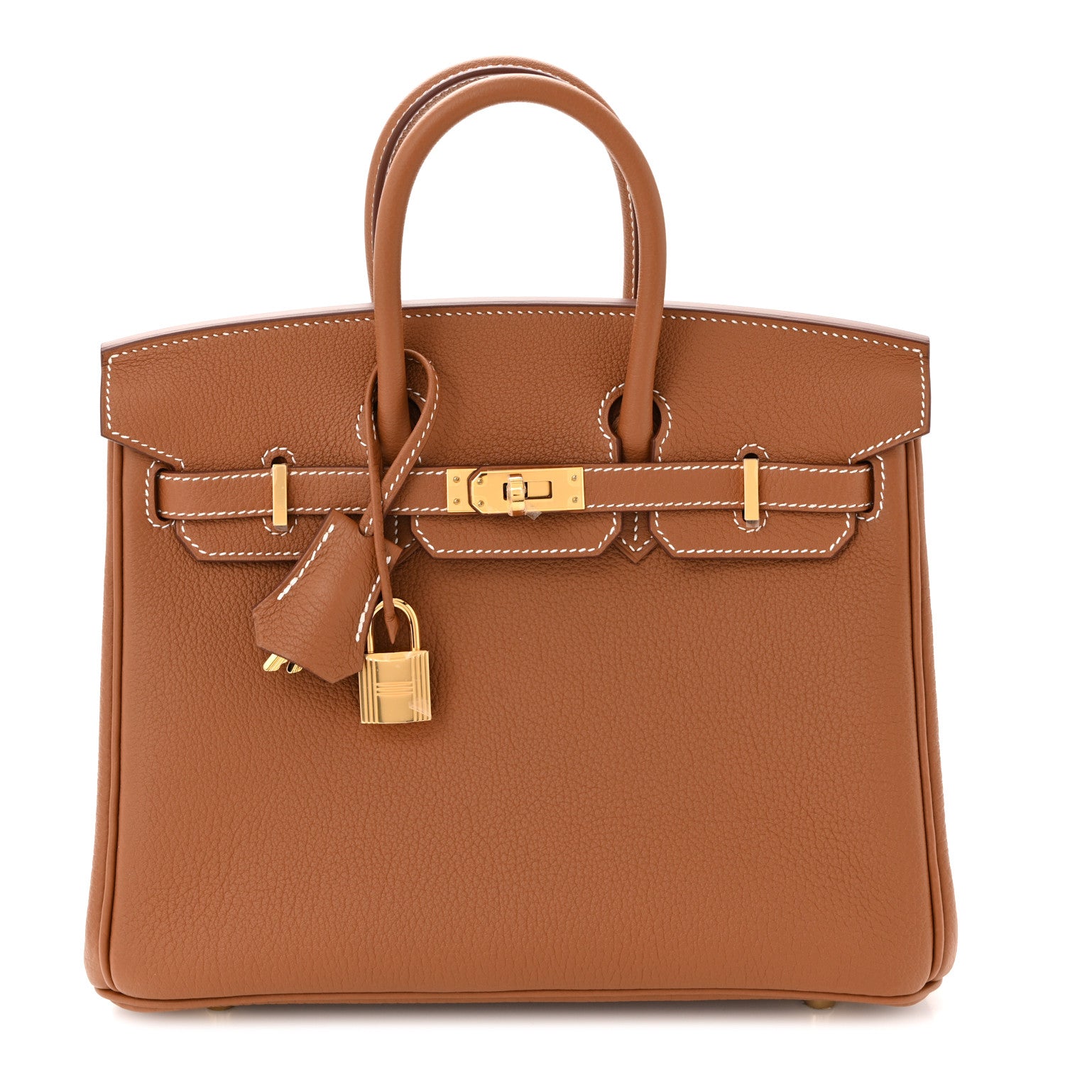 Hermes Togo Birkin 25 Gold 1 of 10