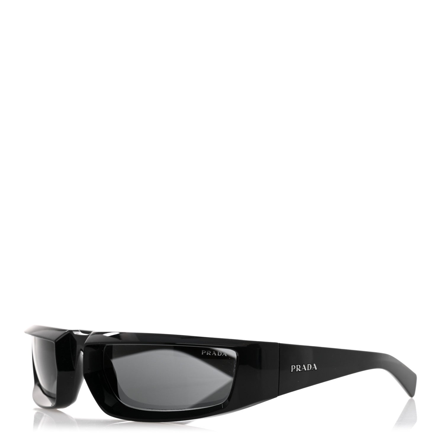 Prada Acetate Runway Sunglasses SPR 25Y Slate Gray 1 of 8