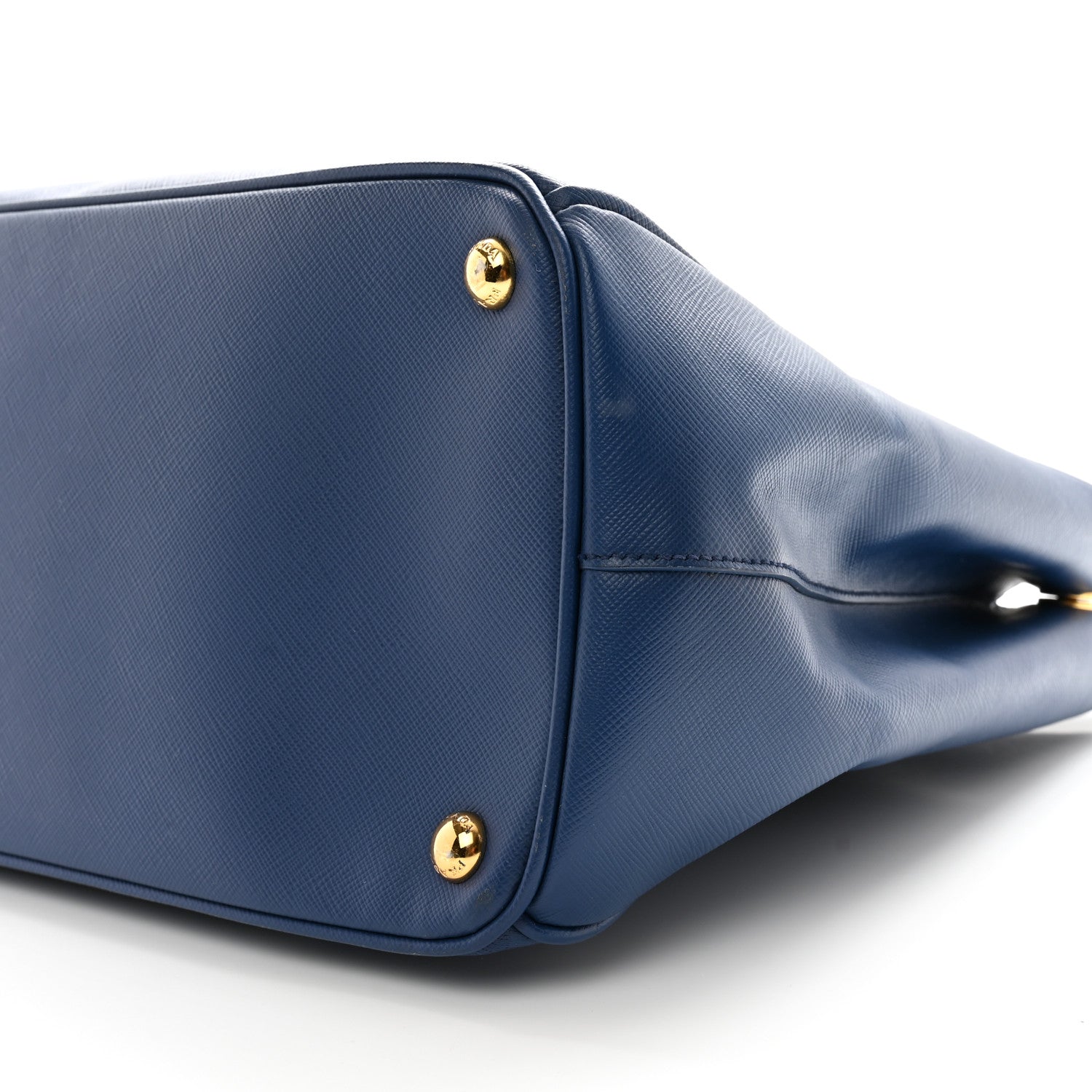 Prada Saffiano Large Galleria Double Zip Tote Bluette 9 of 11