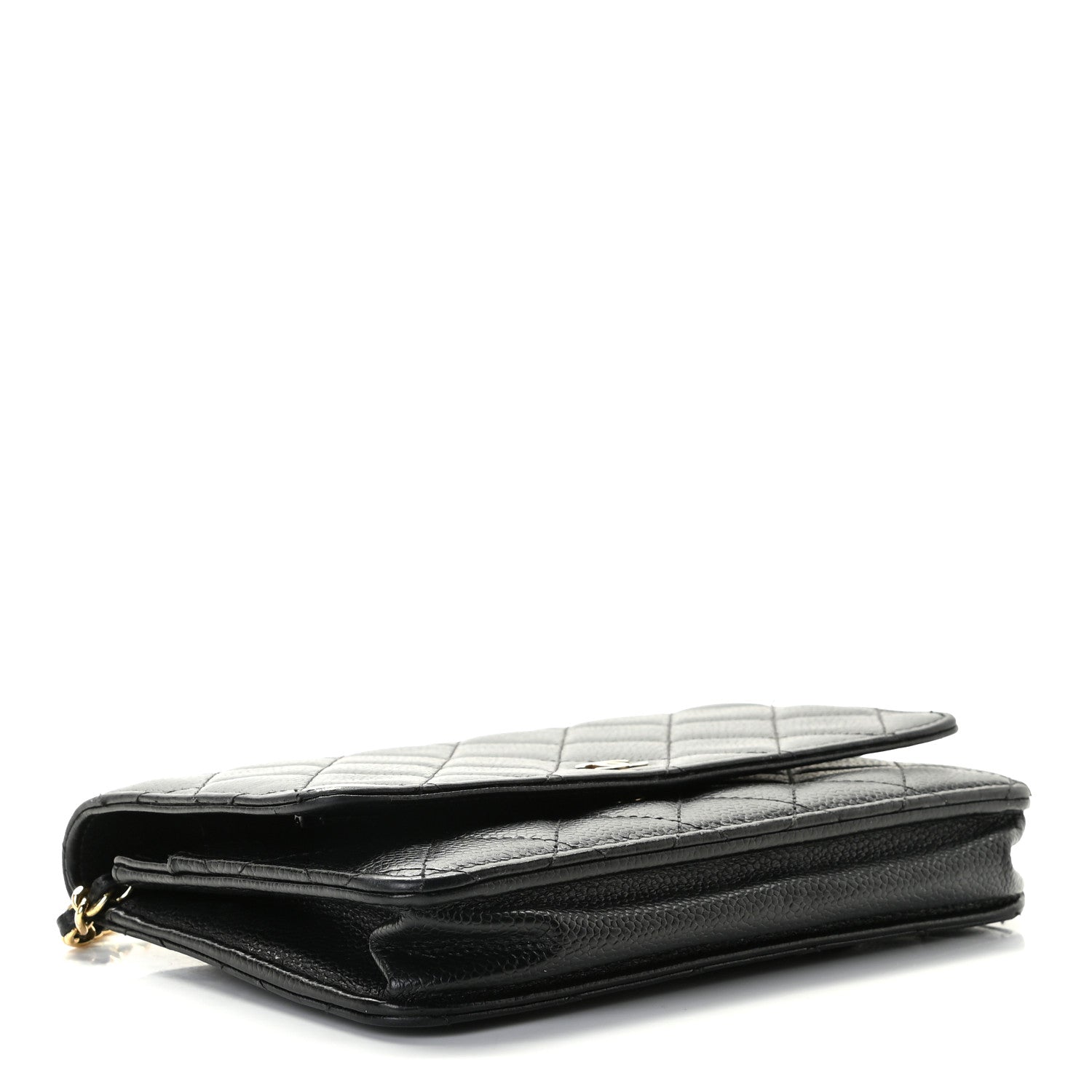 Chanel Caviar Quilted Wallet On Chain WOC Black 4 of 9