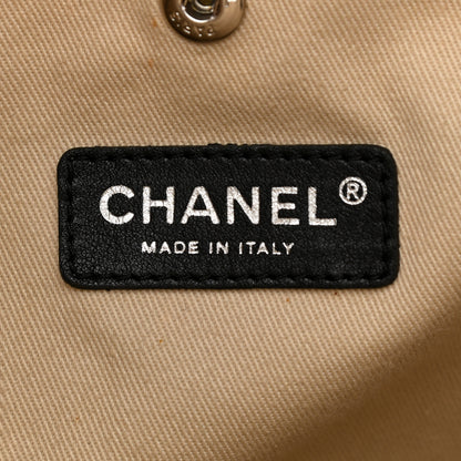 Chanel Coated Canvas Le Train Bag Black 6 of 11