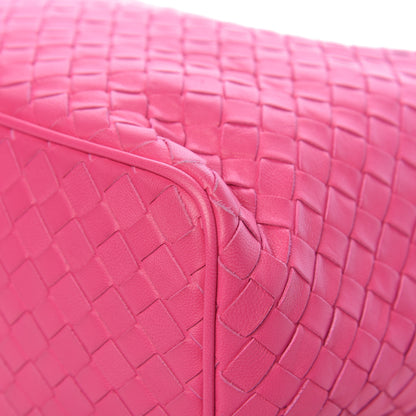 Bottega Veneta Nappa Intrecciato Hobo Fuchsia 10 of 11