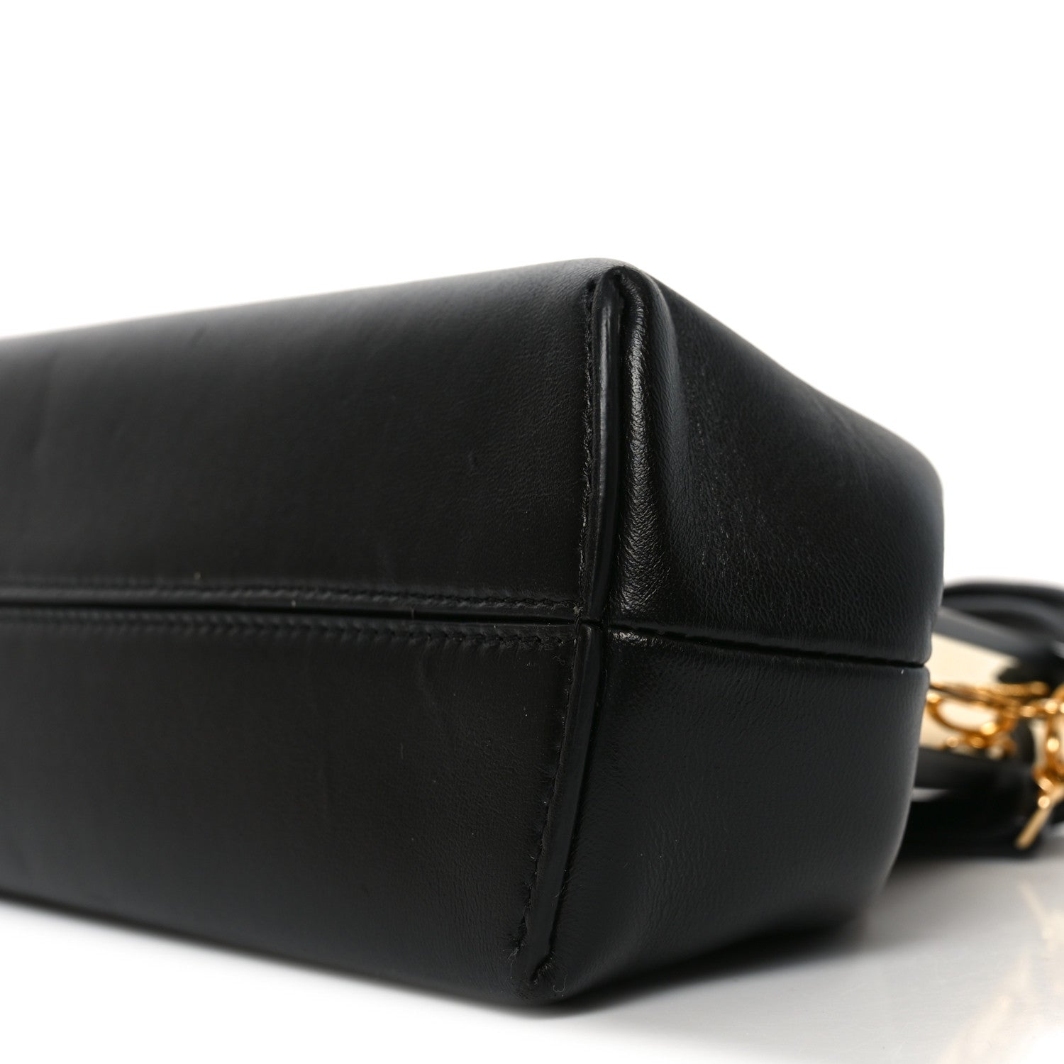Fendi Shiny Nappa Small Fendi First Black 1837491 – FASHIONPHILE