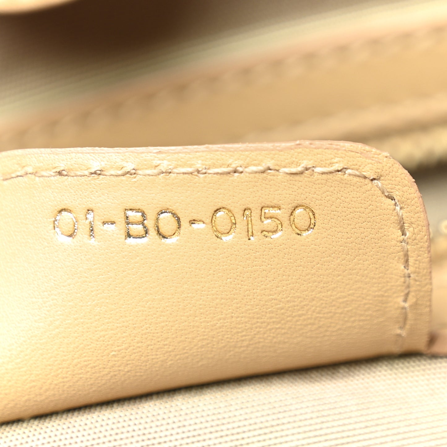 Coated Canvas Cannage Small Panarea Tote Beige