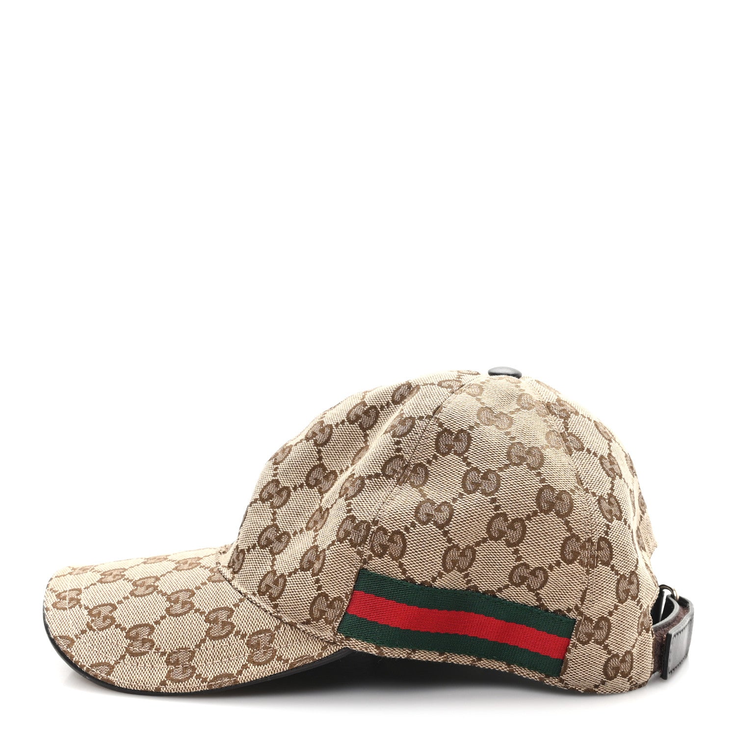 Gucci Monogram Web Baseball Hat S Beige Cocoa 4 of 10