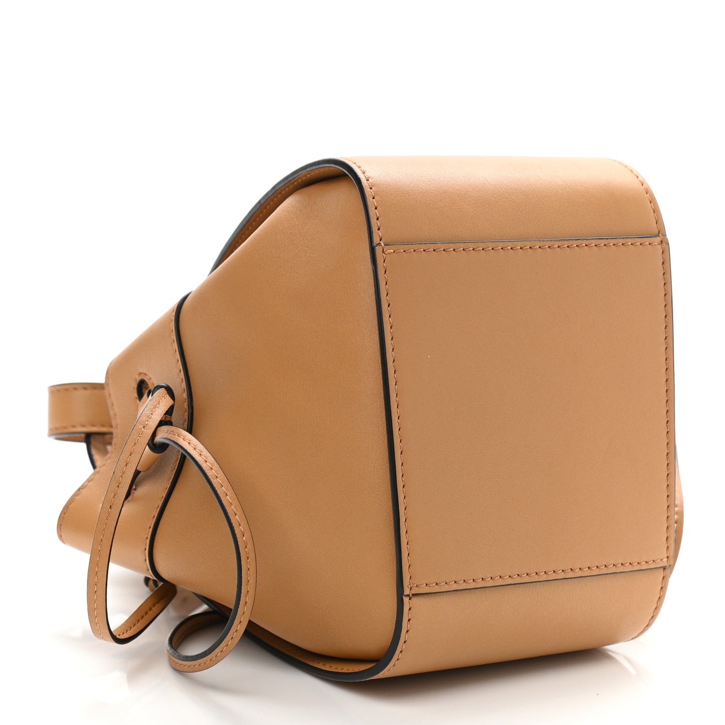 Calfskin Mini Hammock Shoulder Bag Tan
