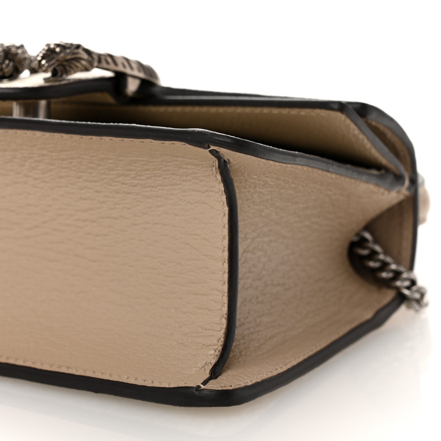 GG Supreme Monogram Mini Dionysus Top Handle Bag Beige Mystic White Oatmeal