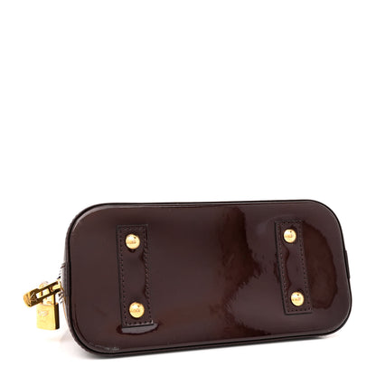 Louis Vuitton Vernis Alma BB Amarante 4 of 13