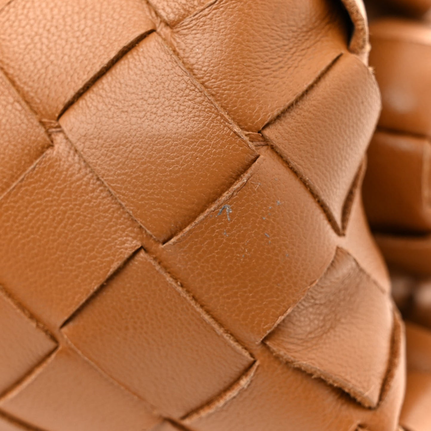 Nappa Intrecciato The Mini Pouch Carmel