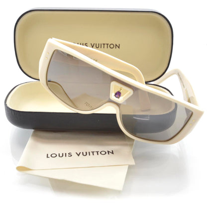 Louis Vuitton Acetate Amethyst Bindi Sunglasses Ivory 7 of 7
