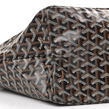 Goyard Goyardine Saint Louis GM Black Gold 10 of 11