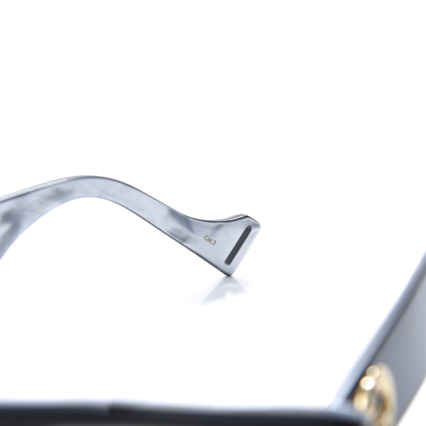 Acetate Rectangular Sunglasses GG0516S Black