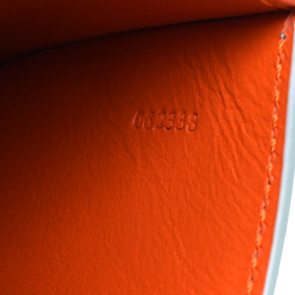 Loewe X SUNA FUJITA Nappa Penguin Trifold Wallet Blue Ice 9 of 11