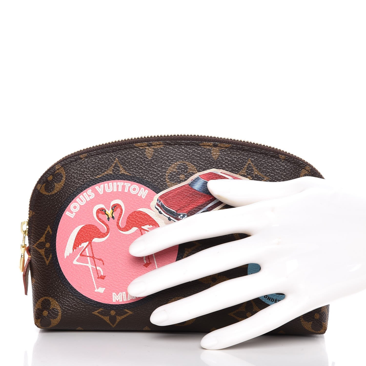 Louis Vuitton Monogram World Tour Cosmetic Pouch 2 of 9