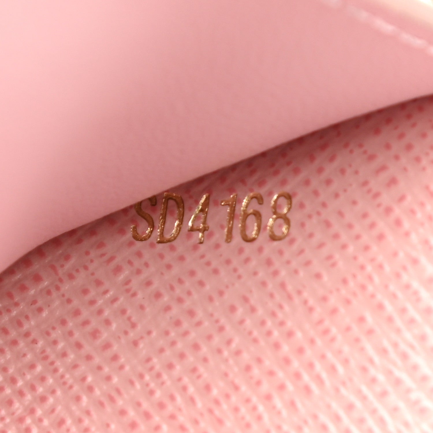 Louis Vuitton Damier Azur Victorine Wallet Rose Ballerine 7 of 8
