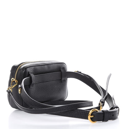 Prada Vitello Daino Belt Bag Black 5 of 11