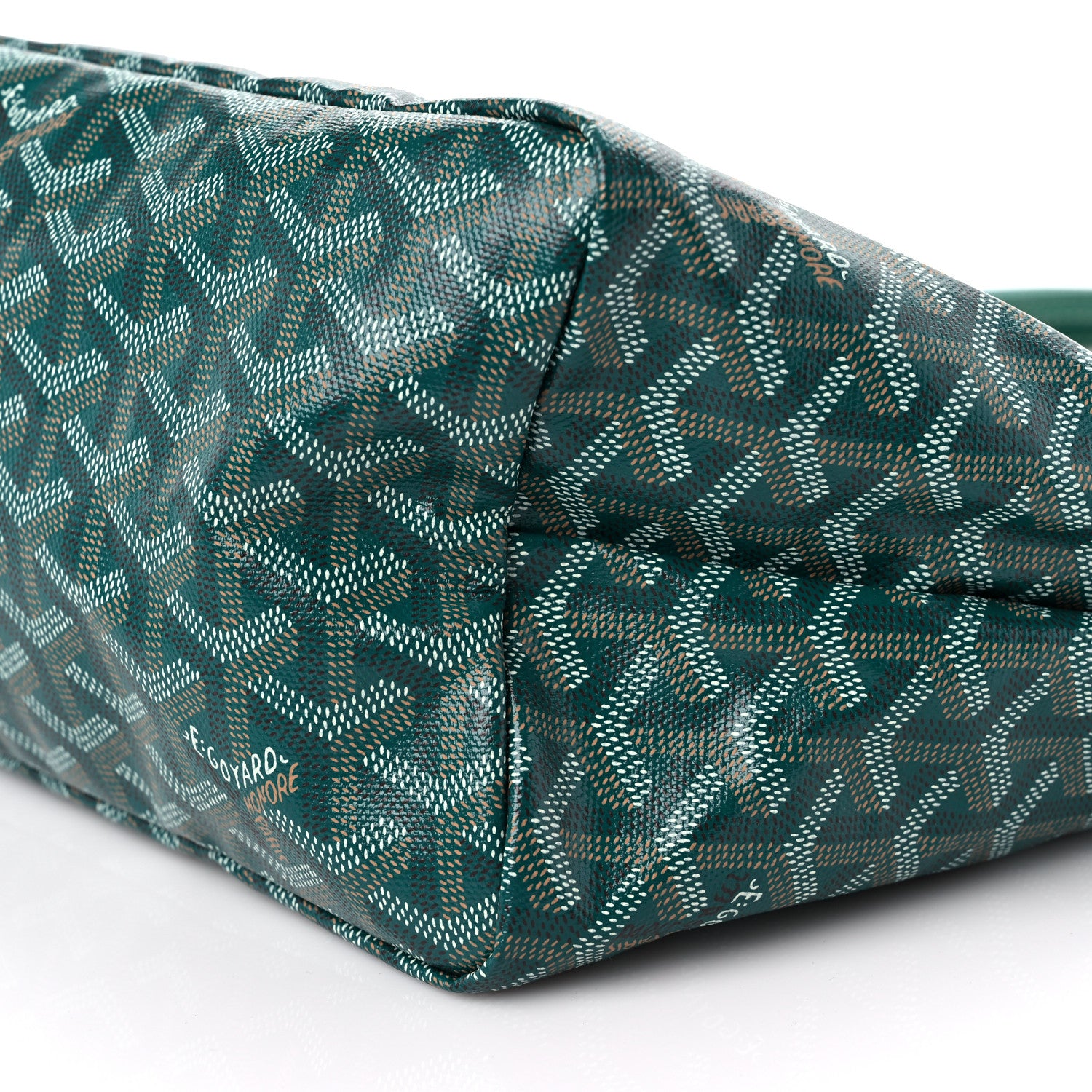 Goyard Goyardine Super Dog Saint Louis PM Green 9 of 12