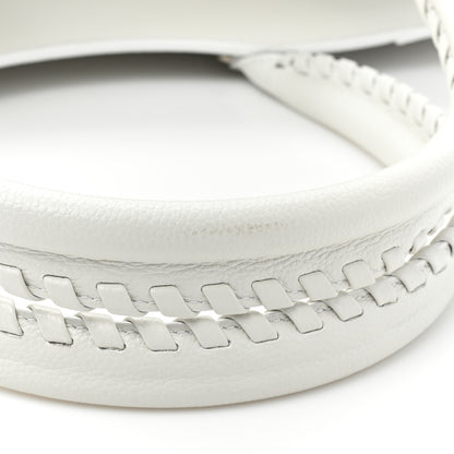 Balenciaga Grained Calfskin Neo Classic Silver Hardware Large Top Handle Bag White 15 of 15